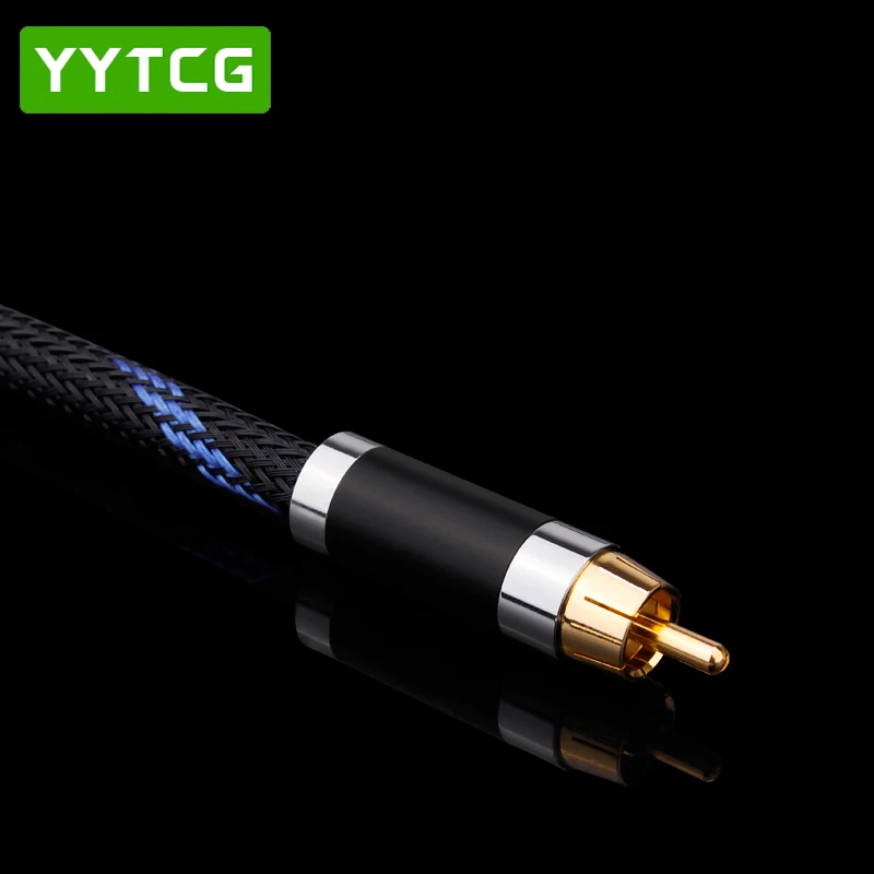 Коаксиальный кабель YYTCG G2 Hifi высококачественный цифровой RCA DAC 75 Ом|Кабели VGA| |