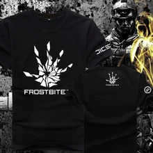 Mens Casual Game Battlefield 4 Frostbite3 T-shirts Printed Pattern Cotton Tee Top Short Sleeve Tee Shirts Clothing