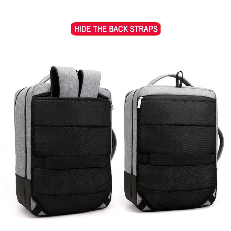 Anti Theft Backpack Laptop Bag Men Women 15.6 Inch Notebook Business Backpacks Bags Male Men's USB Charge Travel Large Bagpack