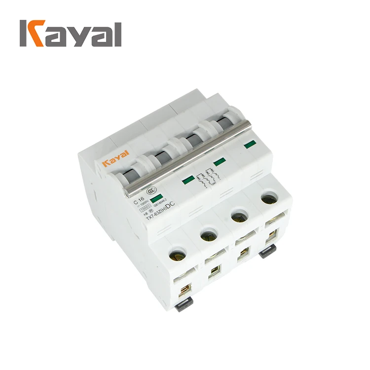 Genuinel Kayal DC L7 250 в 500 в 750 В 1000 в бытовой автоматический выключатель 1 2 3 4 P Тип C Мини автоматический выключатель 1200 в Mcb