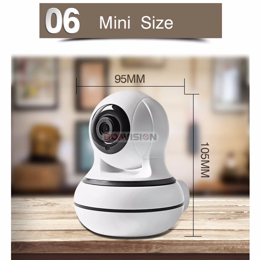 Смарт WIFI IP камера PTZ ночного видения двухстороннее аудио 1080P CCTV Беспроводная