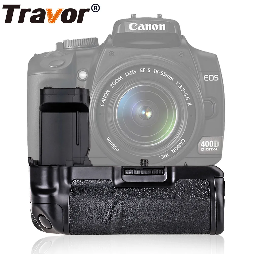 Travor Professional Vertical Battery Grip for Canon 400D 350D Rebel XT Xti DSLR Camera