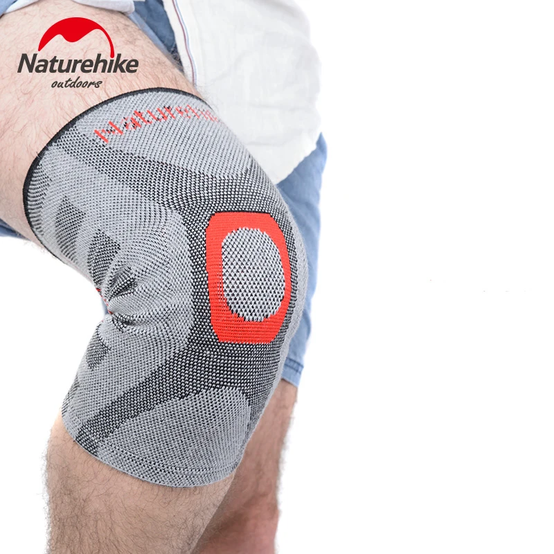 NatureHike 1 шт. высокая эластичность колена протектор наколенники для бега спортивный сустав для облегчения боли при артрите травма восстановление наколенников