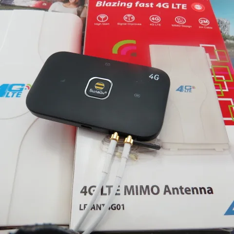 Unlocked 4G Mobile Wifi Huawei E5573 brand new+Indoor New 4G lte MIMO antenna 49dbi