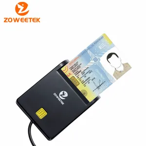 Zoweetek 12026-1 Easy Comm EMV USB Смарт-кард-ридер CAC общий доступ кард-ридер адаптер ISO 7816 для SIM/ATM/IC/ID карт - изображение