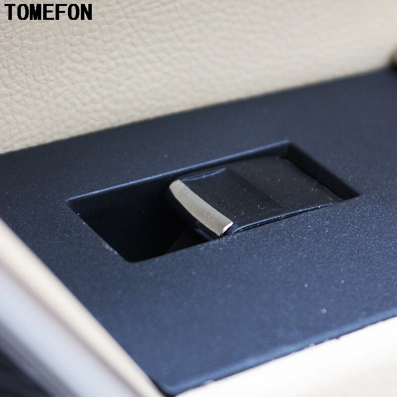 Tomefon 7 Pz Per Toyota Corolla Levin Rav4 2014-2017 In Acciaio Inox Pulsante Interruttore Da Finestra Guarnizione Oblò Sequin Copertura Car Styling