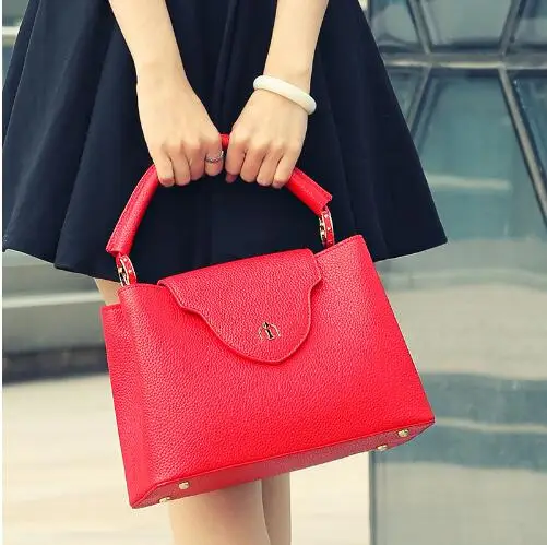 Fashion Brand Women leather bag Genuine leather tote women shoulder bags good quality women handbag M92039