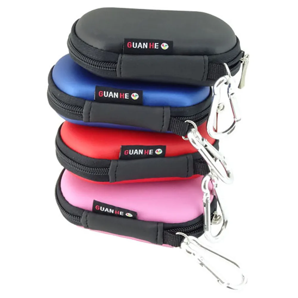 

Girl's Mini Cosmetic Bag Cases Organizer Travel Toiletry Tools Pouch USB Data Charging Cable Key Storage Accessories Product #EP