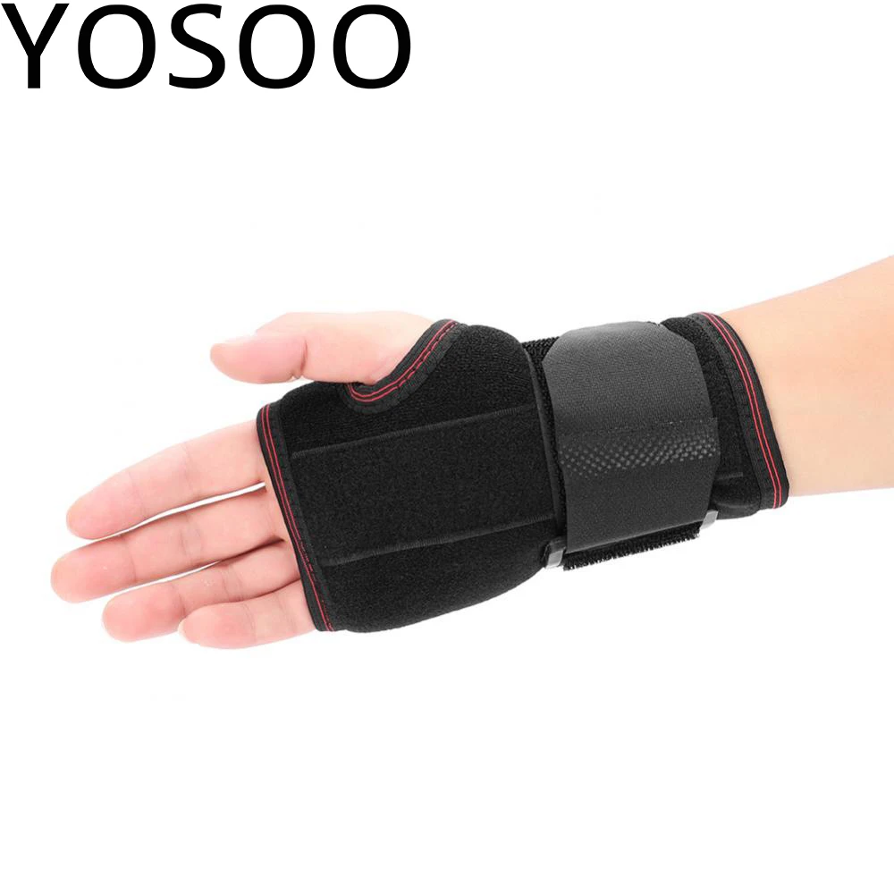 

Adjustable Breathable Wrist Brace Hand Support Fracture Ligament Injury Arm Protection Strap Wrap
