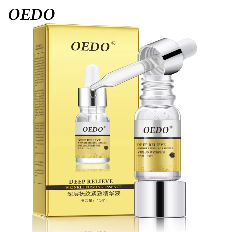 

OEDO Deep Relieve Wrinkle Firming Essence Face Serum Collagen Anti-Aging Care Anti-Wrinkle Skin Care Nourishing Skin Face Cream