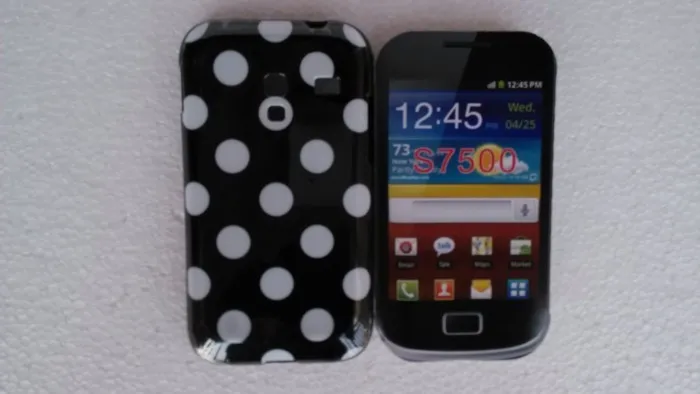 Samsung Galaxy Ace Plus S7500 Polka Dots (2)