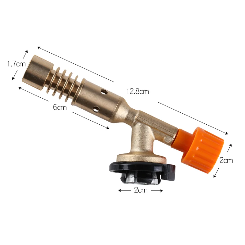 Медное пламя бутановые газовые горелки газовая горелка огнемет Зажигалка для пешего туризма кемпинга пикника барбекю инструменты приготовления сварочного оборудования