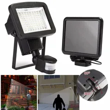 Супер яркий светодиодный уличный свет 100 светодиодный солнечный свет холодный белый PIR Motion сезонная аварийная Водонепроницаемая настенная лампа