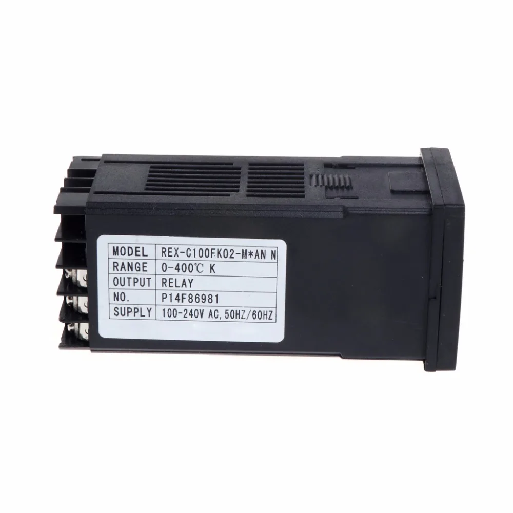 PID цифровой регулятор температуры REX C100 (м) от 0 до 400 градусов Цельсия K Тип Реле