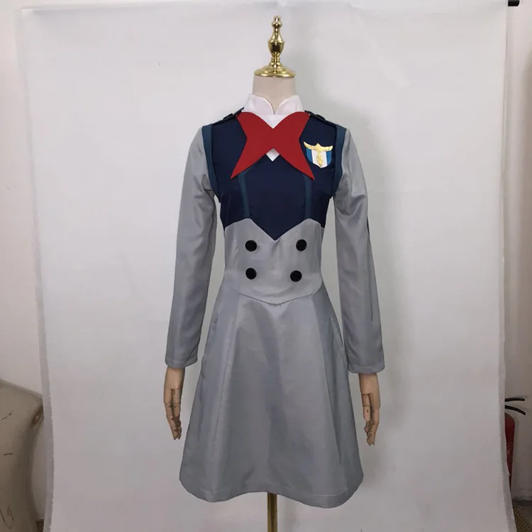 

DARLING in the FRANXX Cosplay HIRO ICHIGO Zero Two MIKU Costume KOKORO School Uniform Sets Suit Outfit