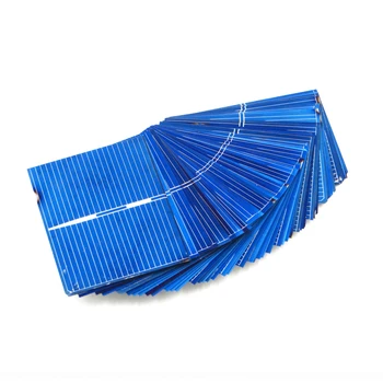 

50pcs x Solar Panel Painel Cells DIY Charger Polycrystalline Silicon Sunpower Bord 52*39mm 0.5V 0.33W