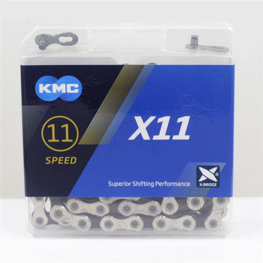 Kmc Bike Current X11 X11.93 116l 11 Cycle Current Speed Original Box And Magic Button For Mtb /shimano Road