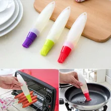 LIXYMO, новинка, силиконовые щетки с бутылкой, оптом, инструменты для выпечки масла, масла, барбекю, щетки, безопасный силиконовый кухонный инструмент