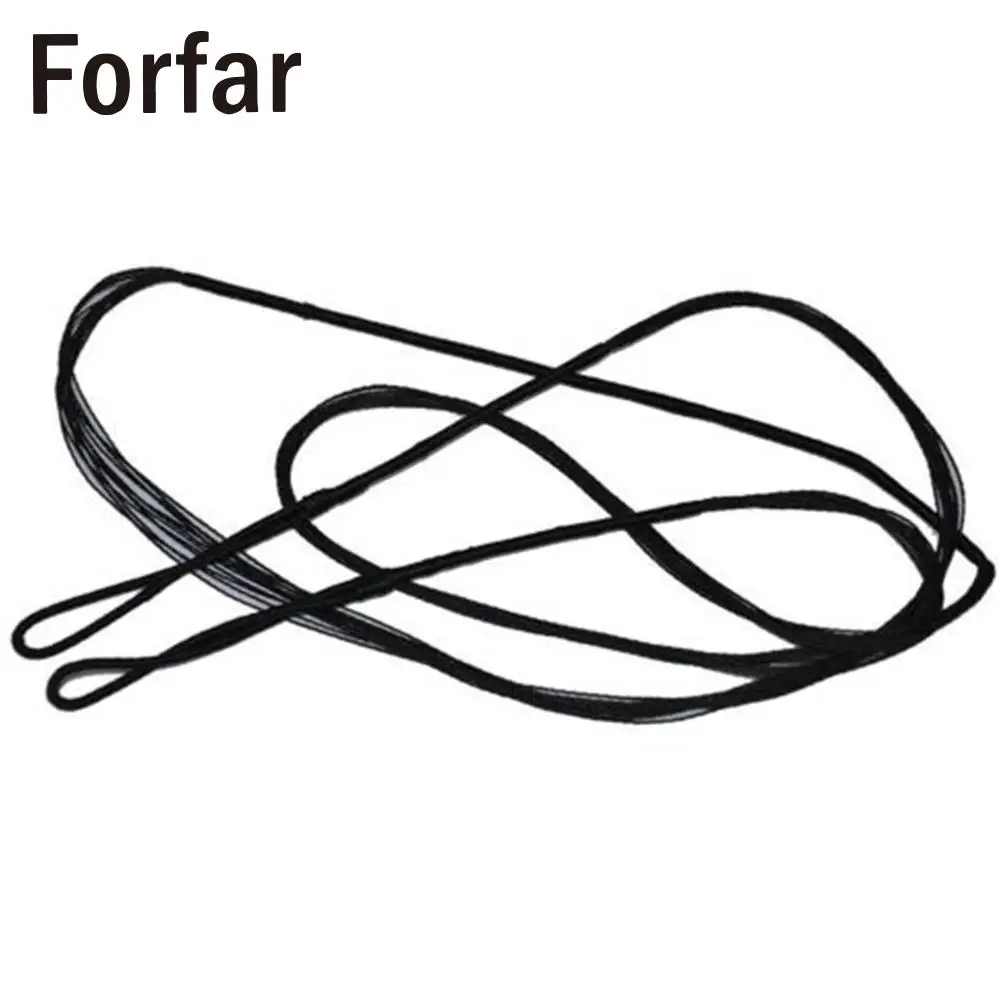 مختلف حجم 48-58 بوصة معالجة قوس Recurve الوتر سلاسل دائم في الهواء الطلق السهم حبل قابل للتعديل الرماية