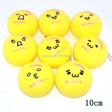 20 шт./лот 10 см jumbo мягкое каомоджи желтое Японское движение хлеб медленно поднимающийся Малыш игрушка