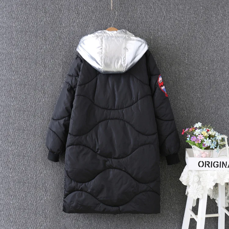 2018 New Winter Women's Jacket coat Simple Women Parkas Warm Winter Women's Coat High-quality Biological-Down Parkas