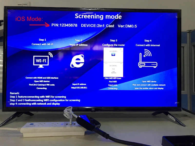 Беспроводной Wifi+ USB кабель для передачи данных 2в1 HDMI VGA Allshare Cast Airplay видео адаптер для huawei Xiaomi iOS Android Phone Link to tv