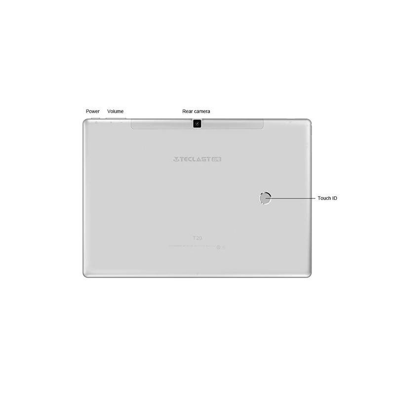 Teclast T20 4G LTE Network Tablet PC Fingerprint Lock Dual WiFi 10.1 Inch GPS Notebook
