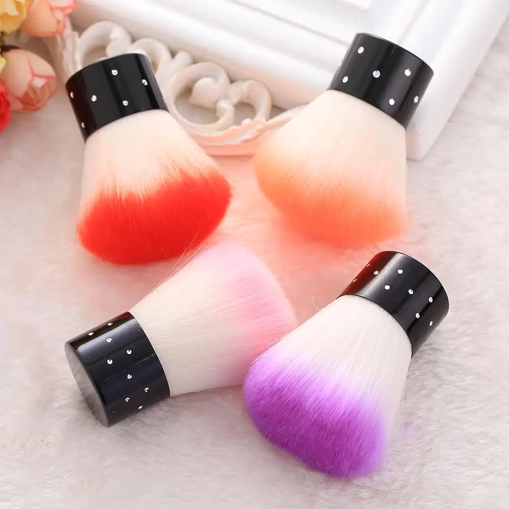 

New Colorful Nail Dust Cleaner Brush For Acrylic Cute Exquisite Ladies