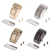 DIY Metal Clasp Turn Lock Twist Locks Handbag Shoulder Bag Purse Hardware twist lock detail pu shoulder bag