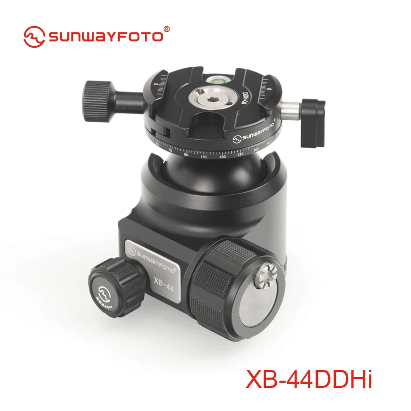 

SUNWAYFOTO XB-44DDHI Low-Profile Tripod Head for DSLR Camera Tripode Ballhead Professional Monopod Panoramic Tripod Ball Head