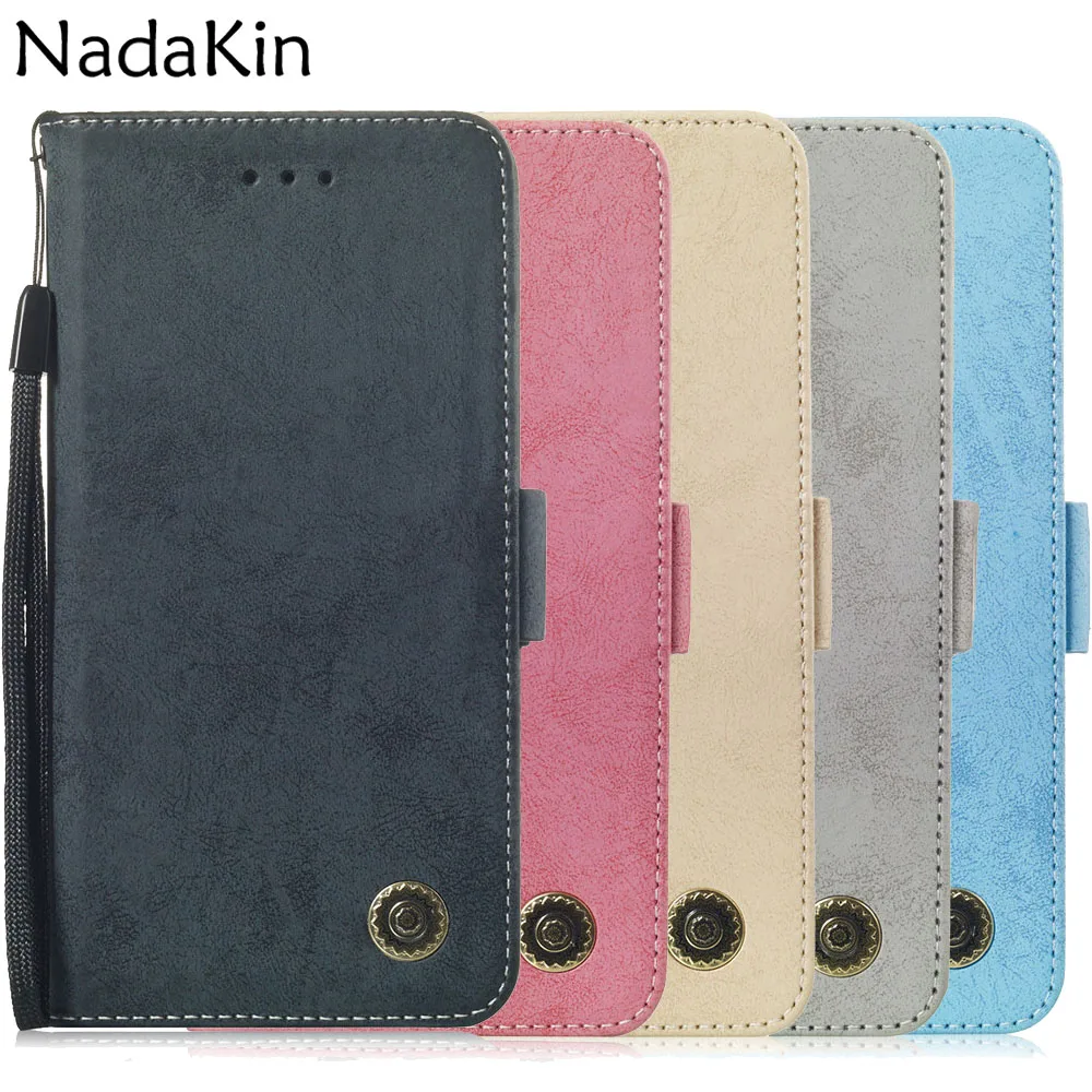 

Retro Stylish Flip Book Phone Shell Case for Samsung Galaxy S10 Plus S10e Leather Wallet Cover With Strap Card Money Slots