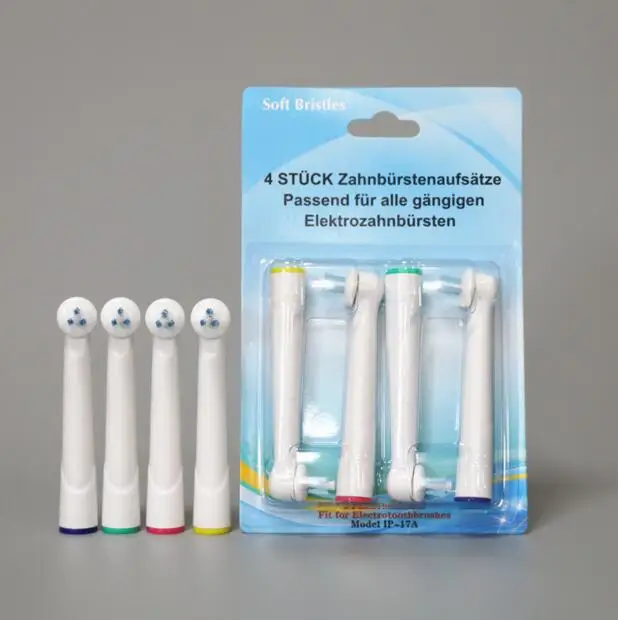 4pcs Generic For Oral B Interspace Power Tip IP17-4 Replacement Electric Toothbrush Heads Oral Hygiene Clean Teeth Tools 4pcs Generic For Oral B Interspace Power Tip IP17-4 Replacement Electric Toothbrush Heads Oral Hygiene Clean Teeth Tools