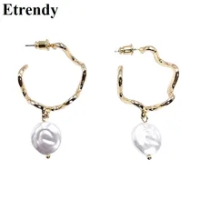 Irregular Faux Pearl Drop Earrings For Women Fashion Jewelry Party Accessories Pendientes 2018 Chic Bijoux Temperament All Match Irregular Faux Pearl Drop Earrings For Women Fashion Jewelry Party Accessories Pendientes 2018 Chic Bijoux Temperament All Match