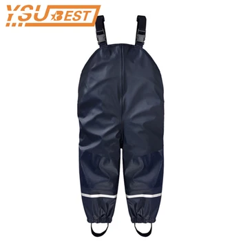 

1-7Yrs Children Spring Sport Pants New 2019 Boys Girls Waterproof Overalls Kids German Brand Boys Trousers Kids Windproof Pants