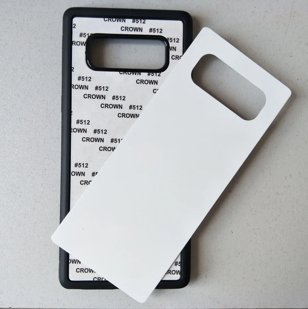

for samsung galaxy Note 3 4 5 8 9 / M10 M20 Rubber TPU sublimation case with blank printable aluminium plate 10pieces/lot