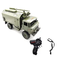 WPL B24 ZH 1/16 2,4G 4WD RC грузовик Военный Грузовик Рок Гусеничный командный Коммуникационный автомобиль RTR игрушка авто армейские грузовики vs WPL B36