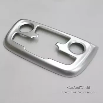 

Air Conditioning Switch Button Cover For Jeep Compass 2017 2018 Interior Decoration Trims ABS Chrome Stickers Car Accessories
