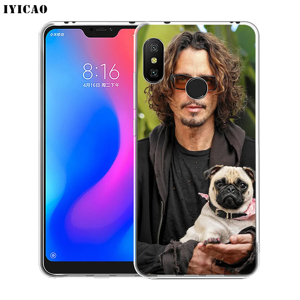 Мягкий силиконовый чехол для телефона IYICAO Chris Cornell Xiaomi Mi 9 8 SE 6 A1 A2 Lite F1 MIX2S MIX3 из