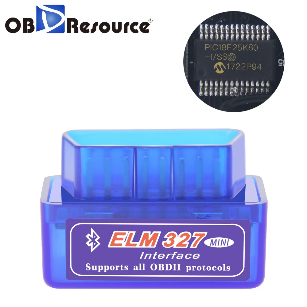 Super Mini ELM327 Bluetooth Adapter V1.5 OBD2 Car Diagnostic Tool ...