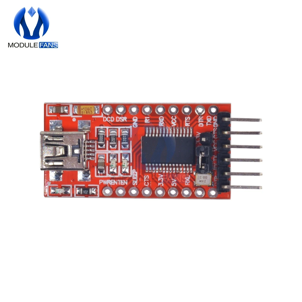 FT232RL FT232 FTDI USB 3,3 В 5,5 В к ttl последовательный адаптер модуль мини порт для Arduino Pro до 232 основной программы загрузчик