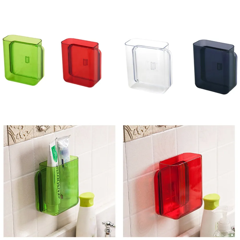

Stable Standing Plastic Universal Air Conditioner Remote Control Holder Wall-Mounted Support Storage Box for Piecemeal Items S