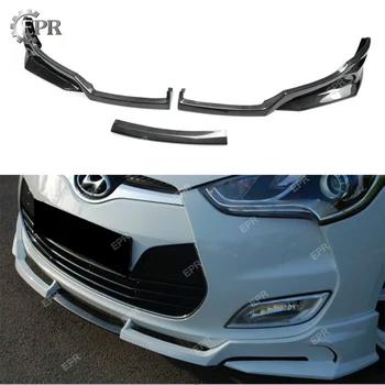 

Carbon Front Lip For Hyundai Veloster Carbon Fiber F35 Style Front Lip 3Pcs(Non Turbo Only) Tuning Trim Accessories For Veloster