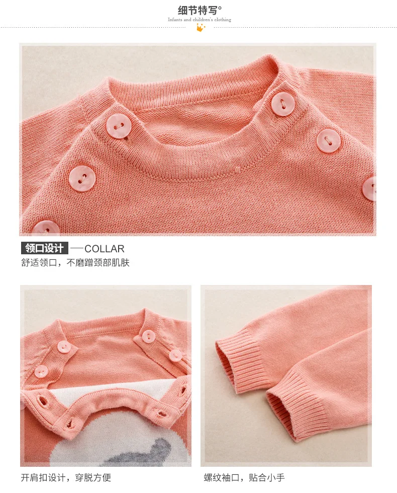 Wool Knitted Baby Girl Sweater Sets Cotton Full Sleeve Sweater+Pants Warm Baby Boy Clothing Sets Casual Bebes Suit Unisex Sets
