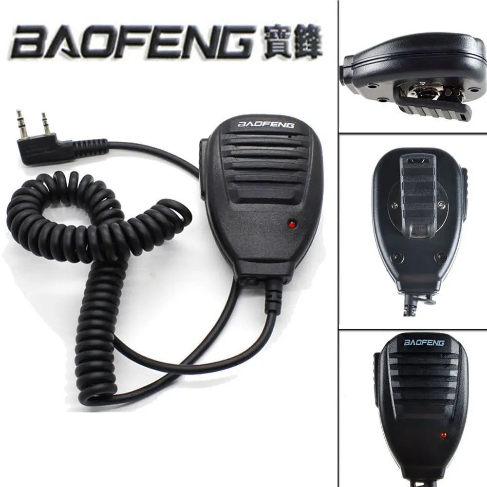 2 шт./лот Baofeng передающая радиоустановка Динамик микрофон для BF 888S UV 5R 5RA 5RB 5RC 5RE