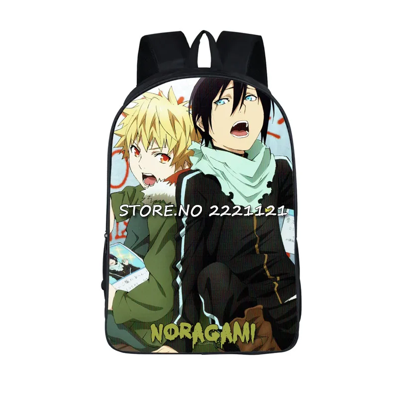 Рюкзак Ято аниме Noragami Aragoto для девочек подростков детские школьные ранцы с