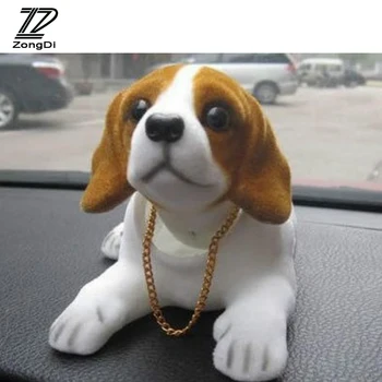 

ZD For Skoda Octavia A5 A7 2 Fabia Yeti BMW E60 F30 X5 E53 Inifiniti q50 FX35 G35 Car Styling Shaken Dog Decoration Accessories
