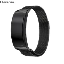 HIPERDEAL аксессуар браслет из нержавеющей стали для samsung gear Fit2 Pro Band Миланская Магнитная Петля 140 мм-220 мм NO22b