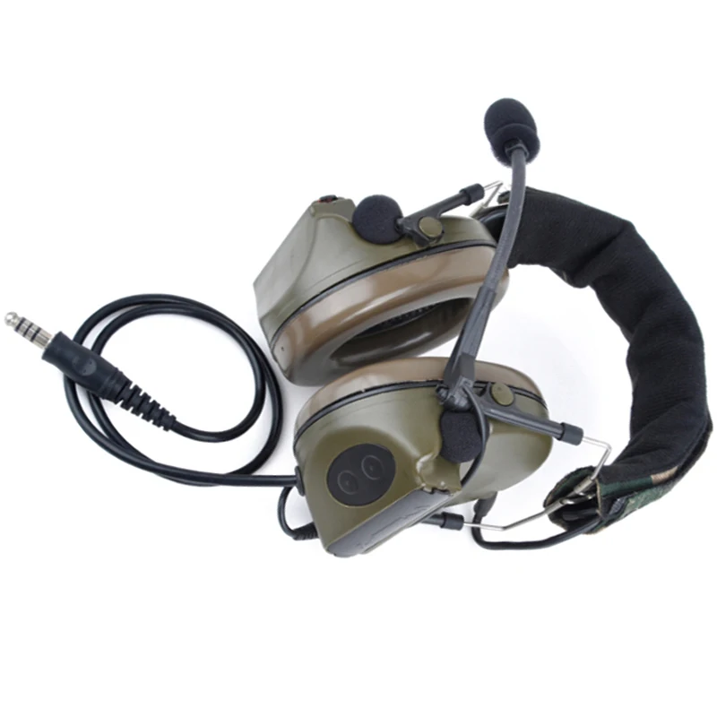 

2 Pin Comtac-II/C2 Noise Reduction Headset Z041 Headphone OD Earphone With U94 PTT Cable Plug Z113 for Midland Two Way Radios
