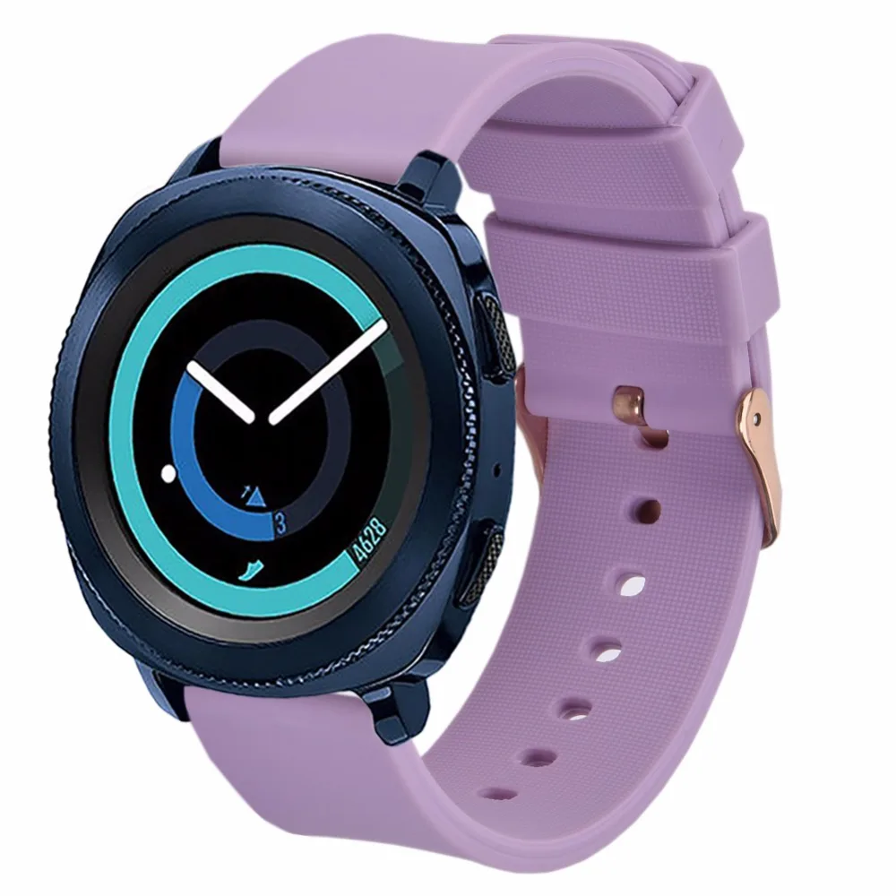 Bemorcabo Gear S2 Classic/Gear Sport Band 20 мм силиконовый ремешок для часов Samsung Classic SM R732/R735/Gear R600|20mm