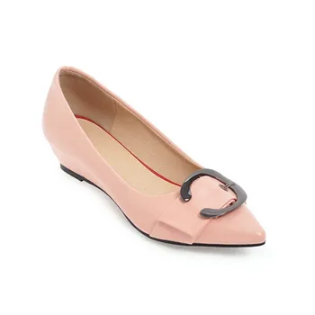 

Leisure shoes to 18 years in early spring the new low shallow mouth comfortable with wedges size size 32 single shoes 18115-43